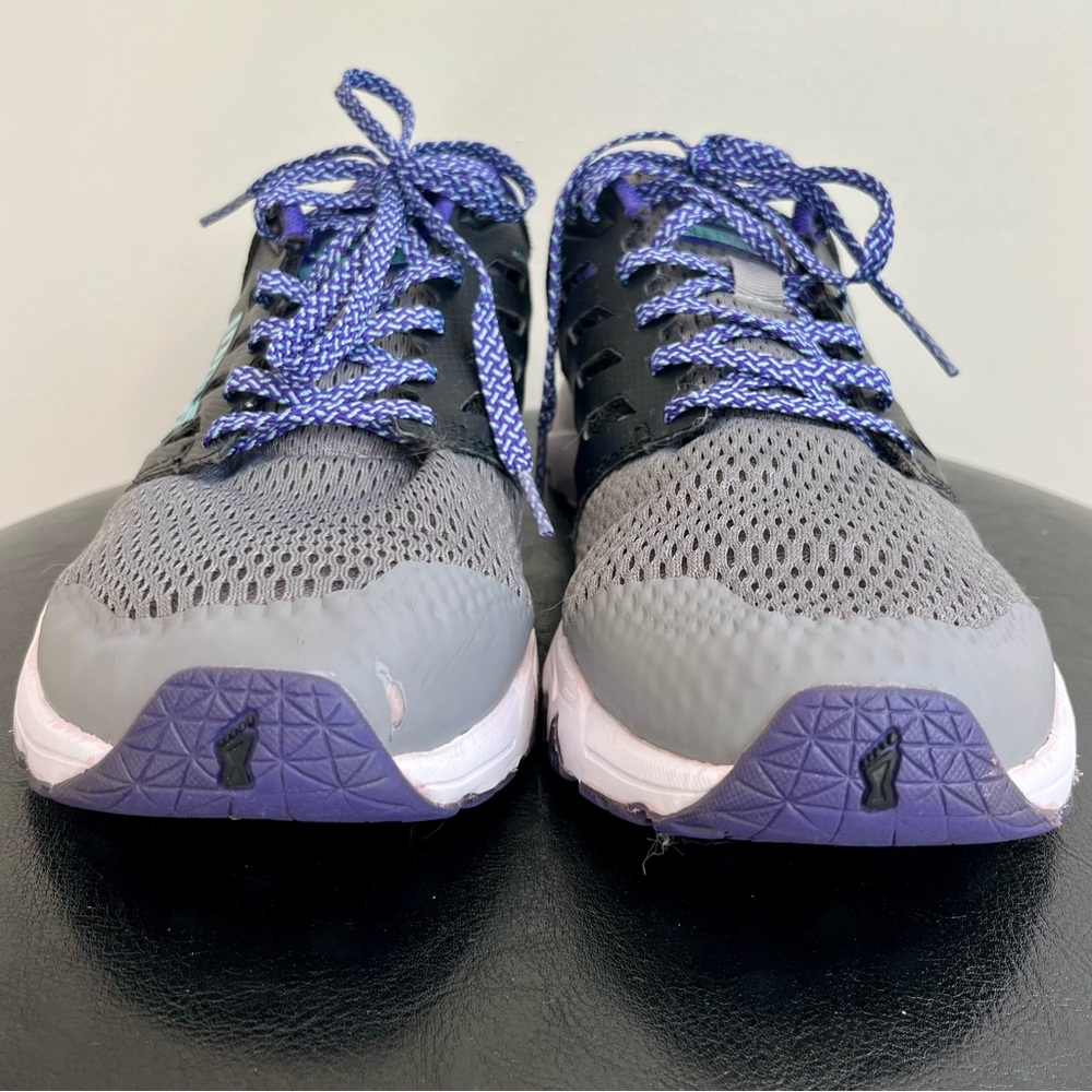 Inov l-8 All  Train 215 Running Shoes Grey Black Purple Men’s 9.5, Women’s 11 - Picture 4 of 8